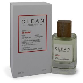 Clean Reserve Sel Santal Women Eau De Parfum Spray 3.4 oz (100 ml) by Clean