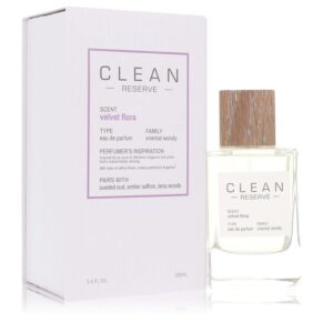 Clean Reserve Velvet Flora Women Eau De Parfum Spray 3.4 oz (100 ml) by Clean