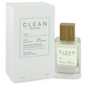 Clean Reserve Warm Cotton Women Eau De Parfum Spray 3.4 oz (100 ml) by Clean