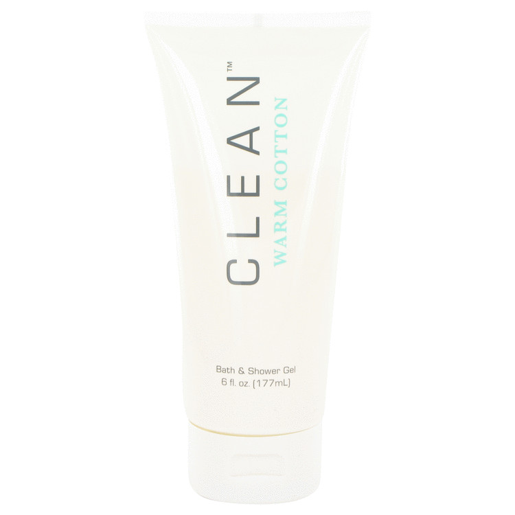 Clean Warm Cotton Women Shower Gel 6 oz (180 ml) by Clean