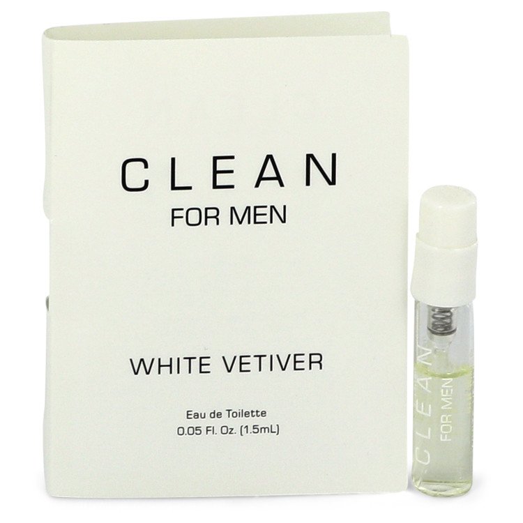Clean White Vetiver Men Vial (Sample) .05 oz by Clean