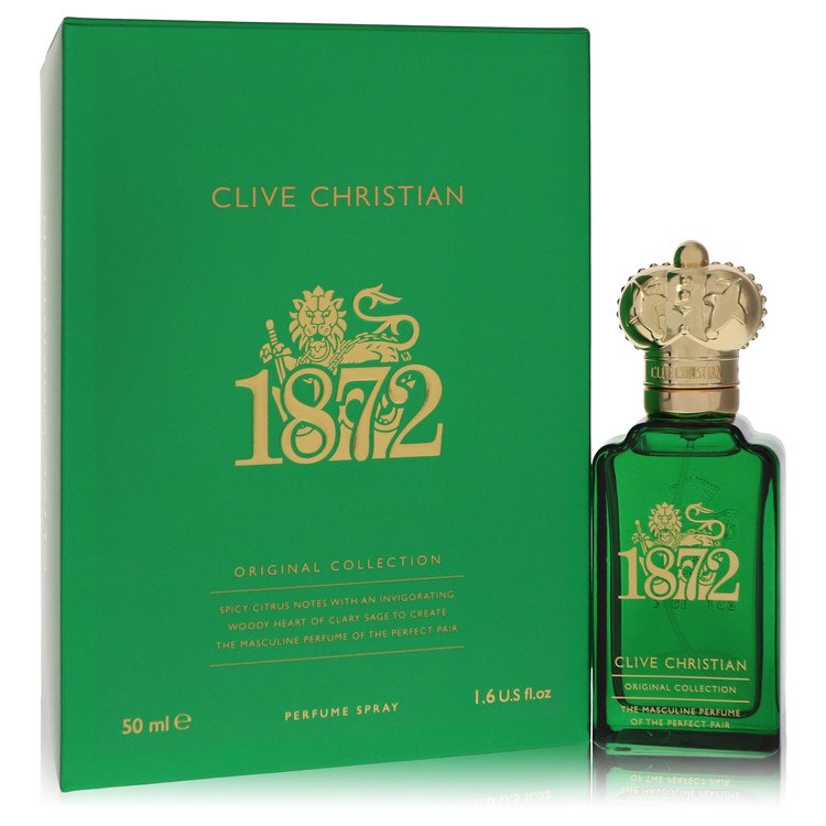 Clive Christian 1872 Men Perfume Spray 1.6 oz (50 ml) by Clive Christian