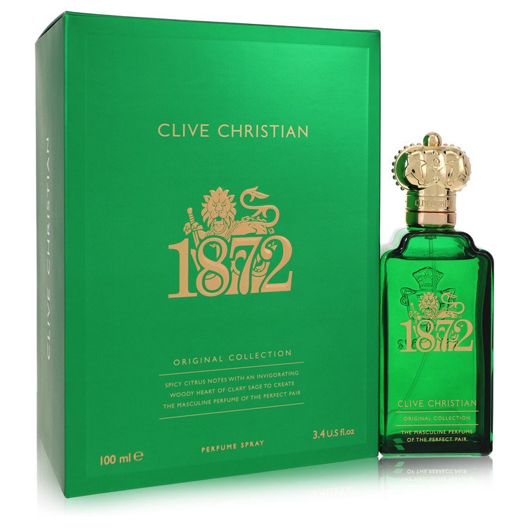 Clive Christian 1872 Men Perfume Spray 3.4 oz (100 ml) by Clive Christian