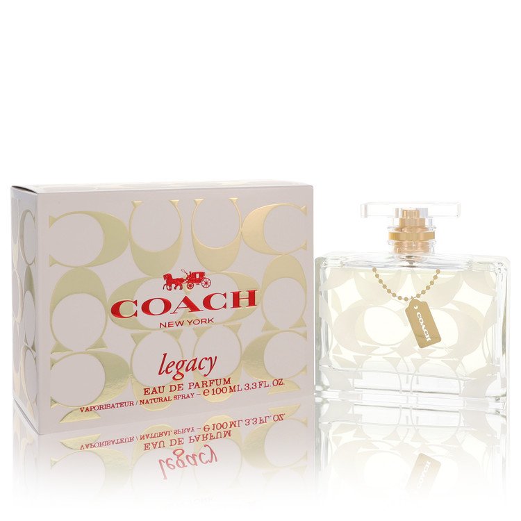 Coach Legacy Women Eau De Parfum Spray 3.3 oz (100 ml) by Coach