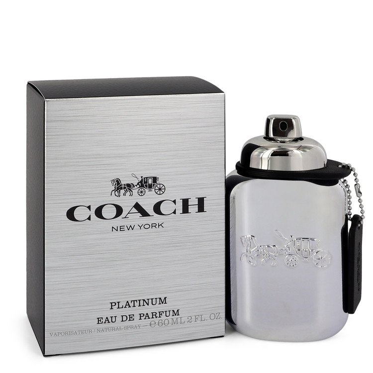 Coach Platinum Men Eau De Parfum Spray 2 oz (60 ml) by Coach