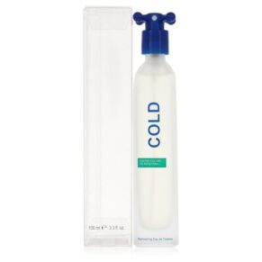 Cold Men Eau De Toilette Spray (Unisex) 3.4 oz (100 ml) by Benetton