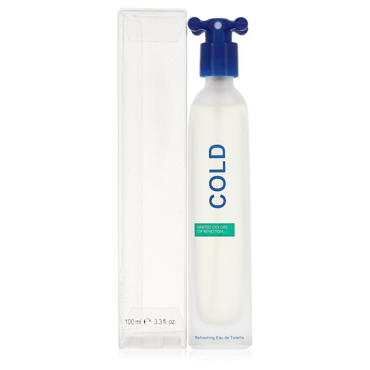 Cold Men Eau De Toilette Spray (Unisex) 3.4 oz (100 ml) by Benetton