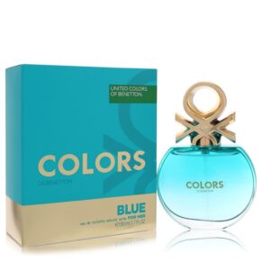 Colors De Benetton Blue Women Eau De Toilette Spray 2.7 oz by Benetton