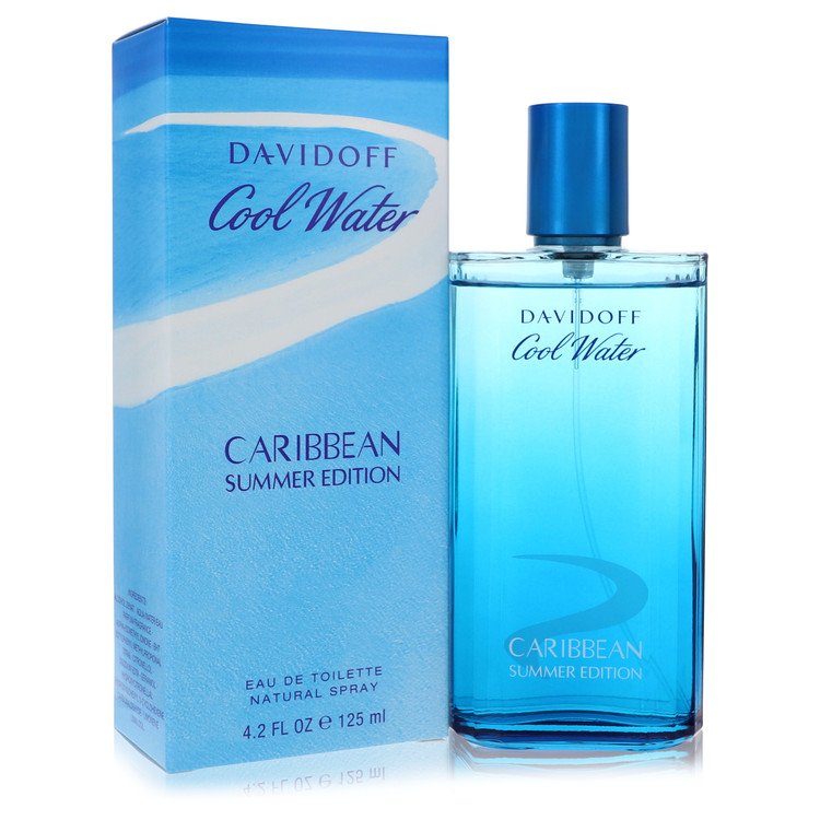 Cool Water Caribbean Summer Men Eau De Toilette Spray 4.2 oz (125 ml) by Davidoff