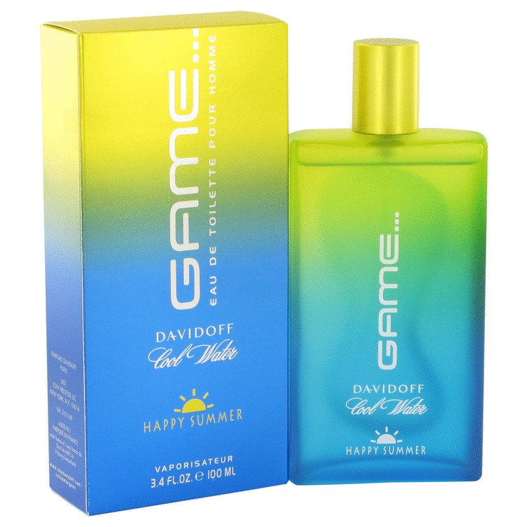 Cool Water Game Happy Summer Men Eau De Toilette Spray 3.4 oz (100 ml) by Davidoff