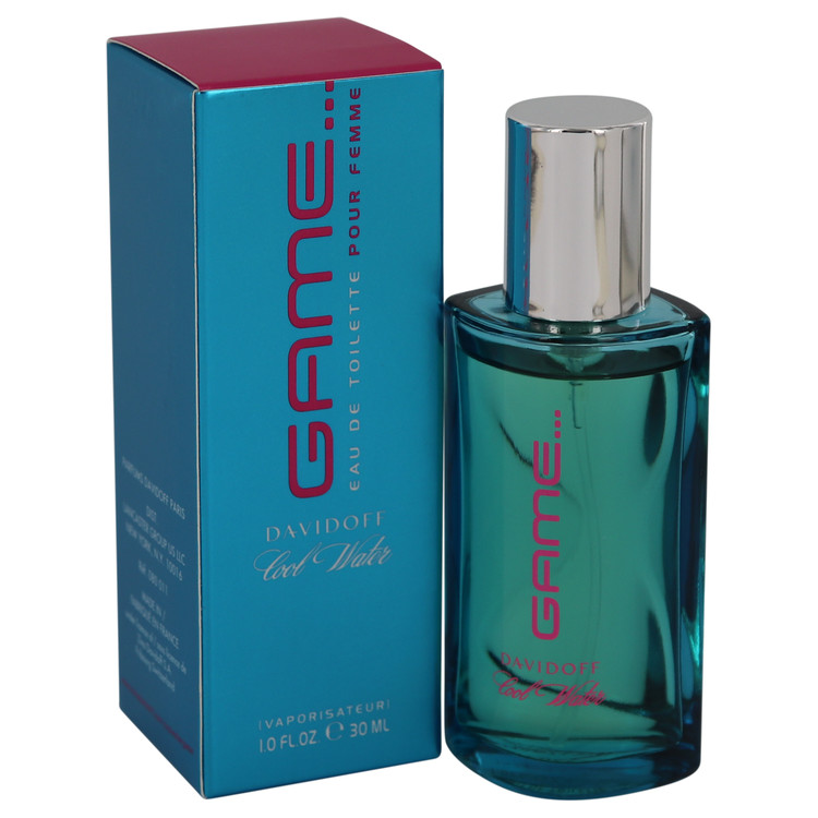 Cool Water Game Women Eau De Toilette Spray 1 oz (30 ml) by Davidoff