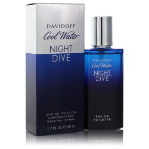 Cool Water Night Dive Men Eau De Toilette Spray 1.7 oz (50 ml) by Davidoff