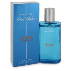 Cool Water Wave Men Eau De Toilette Spray 2.5 oz (75 ml) by Davidoff