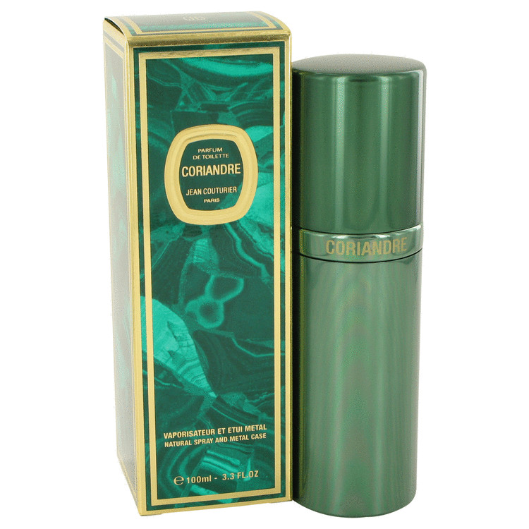 Coriandre Women Parfum De Toilette Spray (Metal Case) 3.4 oz (100 ml) by Jean Couturier