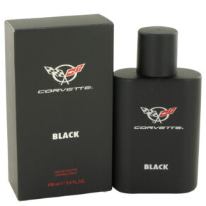 Corvette Black Men Eau De Toilette Spray 3.4 oz (100 ml) by Vapro International