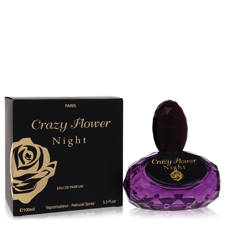 Crazy Flower Night Women Eau De Parfum Spray 3.4 oz (100 ml) by Yzy Perfume