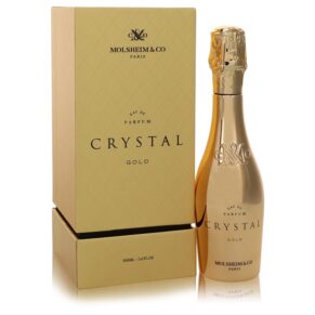 Crystal Gold Women Eau De Parfum Spray 3.4 oz (100 ml) by Molsheim & Co
