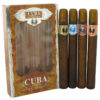 Gift Set: Cuba Variety Set includes All Four 1.15 oz Sprays, Cuba Red, Cuba Blue, Cuba Gold and Cuba Orange