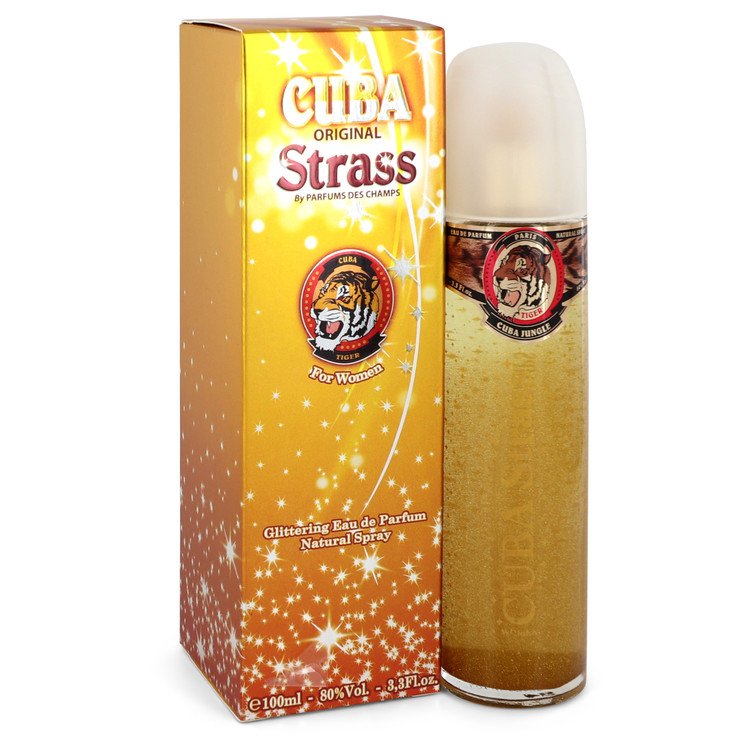 Cuba Strass Tiger Women Eau De Parfum Spray 3.4 oz (100 ml) by Fragluxe