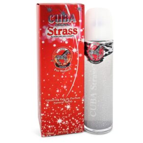 Cuba Strass Zebra Women Eau De Parfum Spray 3.4 oz (100 ml) by Fragluxe