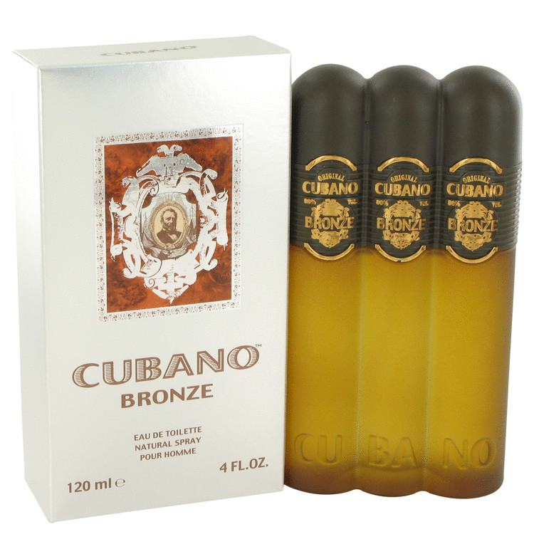 Cubano Bronze Men Eau De Toilette Spray 4 oz (120 ml) by Cubano