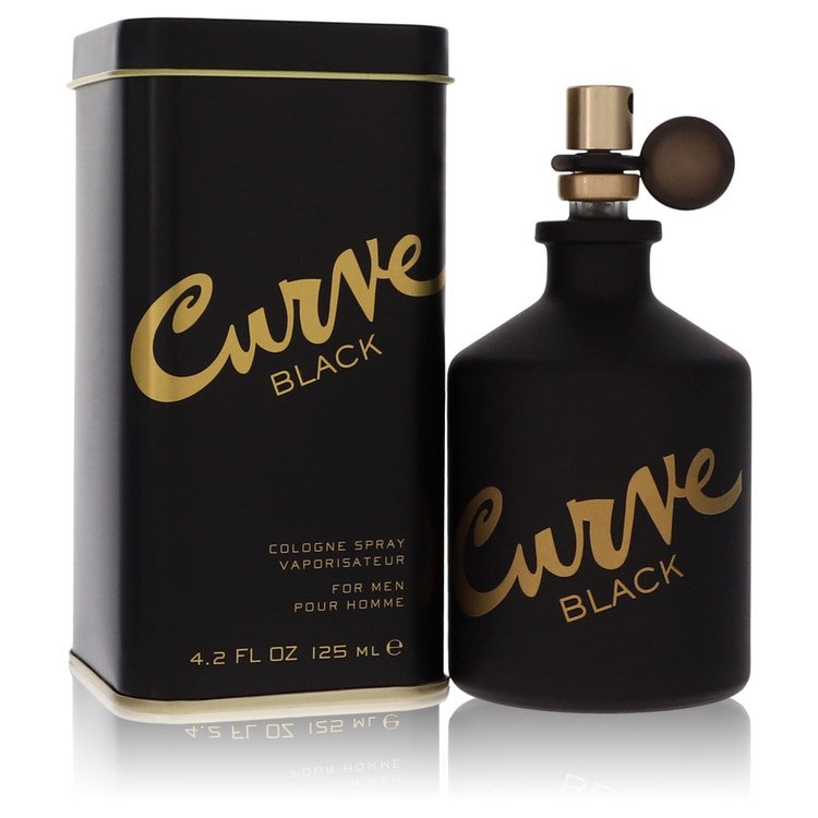 Curve Black Men Cologne Spray 4.2 oz (125 ml) by Liz Claiborne
