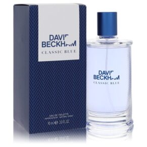 David Beckham Classic Blue Men Eau De Toilette Spray 3 oz (90 ml) by David Beckham