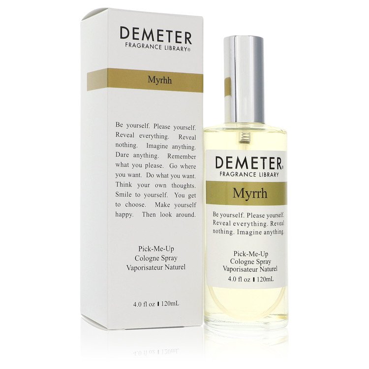 Demeter Myrhh Women Cologne Spray (Unisex) 4 oz (120 ml) by Demeter