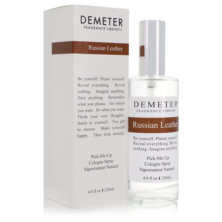 Demeter Russian Leather Women Cologne Spray 4 oz (120 ml) by Demeter