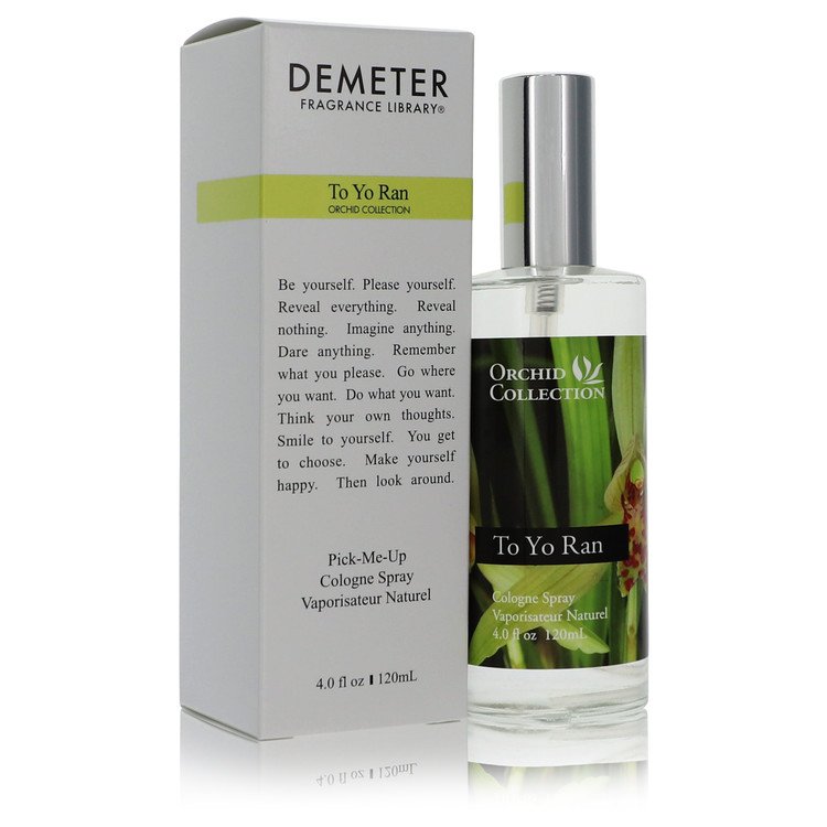 Demeter To Yo Ran Orchid Men Cologne Spray (Unisex) 4 oz (120 ml) by Demeter
