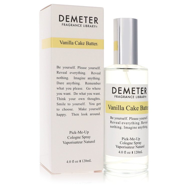 Demeter Vanilla Cake Batter Women Cologne Spray 4 oz (120 ml) by Demeter
