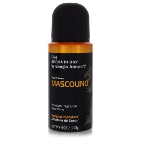 Designer Imposters Mascolino Men Body Spray 4 oz (120 ml) by Parfums De Coeur
