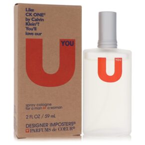 Designer Imposters U You Women Cologne Spray (Unisex) 2 oz (60 ml) by Parfums De Coeur