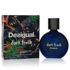Desigual Dark Fresh Men Eau De Toilette Spray 1.7 oz (50 ml) by Desigual