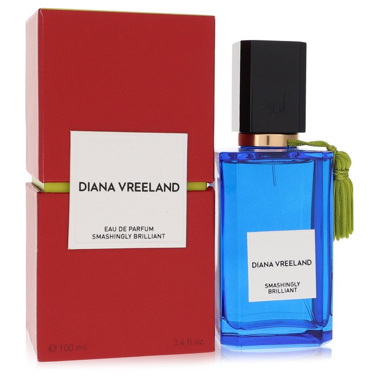 Diana Vreeland Smashingly Brilliant Men Eau De Parfum Spray (Unisex) 3.4 oz (100 ml) by Diana Vreeland