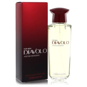 Diavolo Men Eau De Toilette Spray 3.4 oz (100 ml) by Antonio Banderas