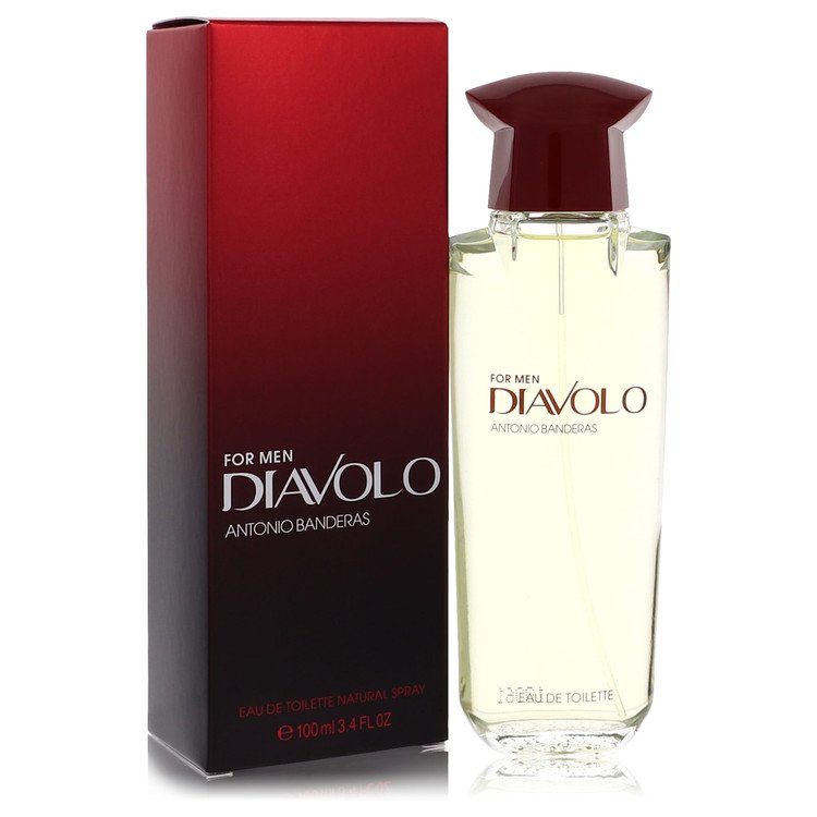 Diavolo Men Eau De Toilette Spray 3.4 oz (100 ml) by Antonio Banderas