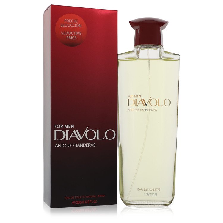Diavolo Men Eau De Toilette Spray 6.8 oz (200 ml) by Antonio Banderas