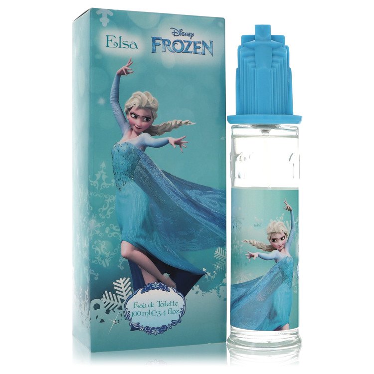 Disney Frozen Elsa Women Eau De Toilette Spray (Castle Packaging) 3.4 oz (100 ml) by Disney