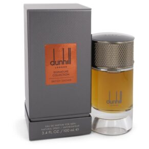 Dunhill British Leather Men Eau De Parfum Spray 3.4 oz (100 ml) by Alfred Dunhill