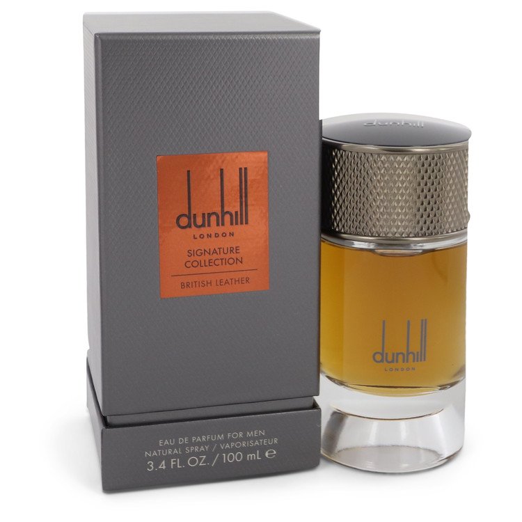 Dunhill British Leather Men Eau De Parfum Spray 3.4 oz (100 ml) by Alfred Dunhill