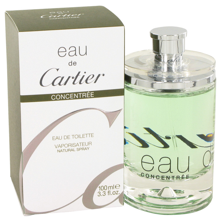 Eau De Cartier Men Eau De Toilette Spray Concentree (Unisex) 3.4 oz (100 ml) by Cartier