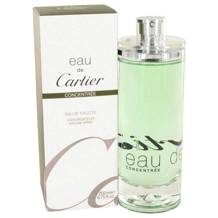 Eau De Cartier Men Eau De Toilette Spray (Unisex Concentree) 6.7 oz (200 ml) by Cartier
