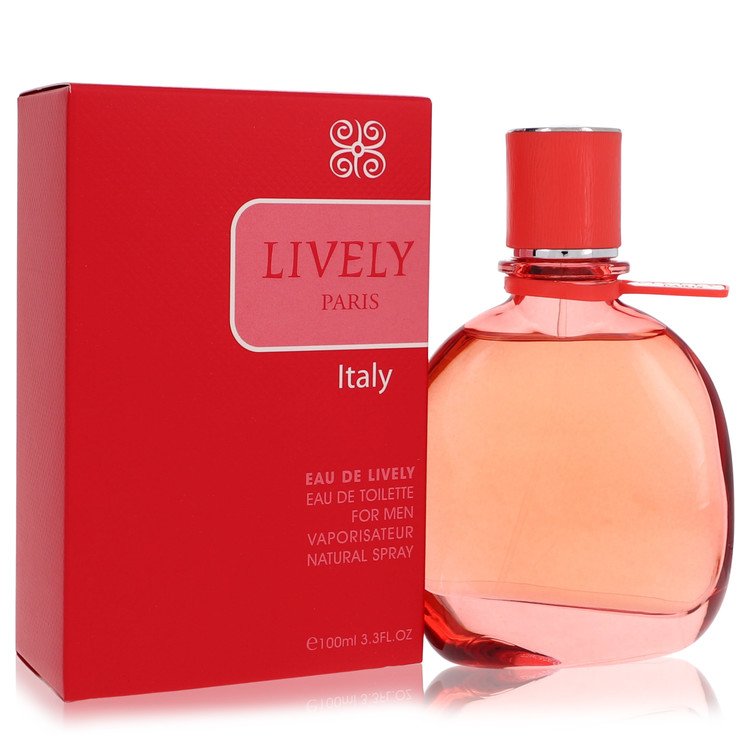 Eau De Lively Italy Men Eau De Toilette Spray 3.3 oz (100 ml) by Parfums Lively