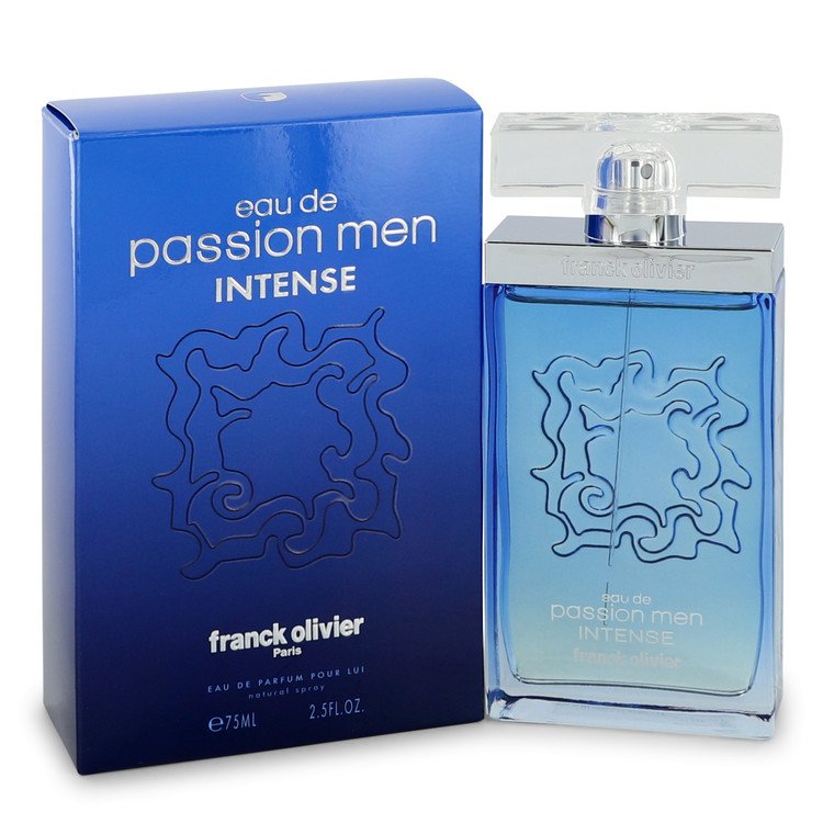 Eau De Passion Intense Men Eau De Parfum Spray 2.5 oz (75 ml) by Franck Olivier