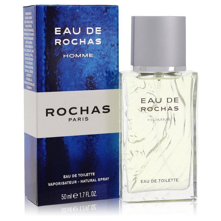 Eau De Rochas Men Eau De Toilette Spray 1.7 oz (50 ml) by Rochas