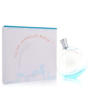 Eau Des Merveilles Bleue Women Eau De Toilette Spray 3.4 oz (100 ml) by Hermes