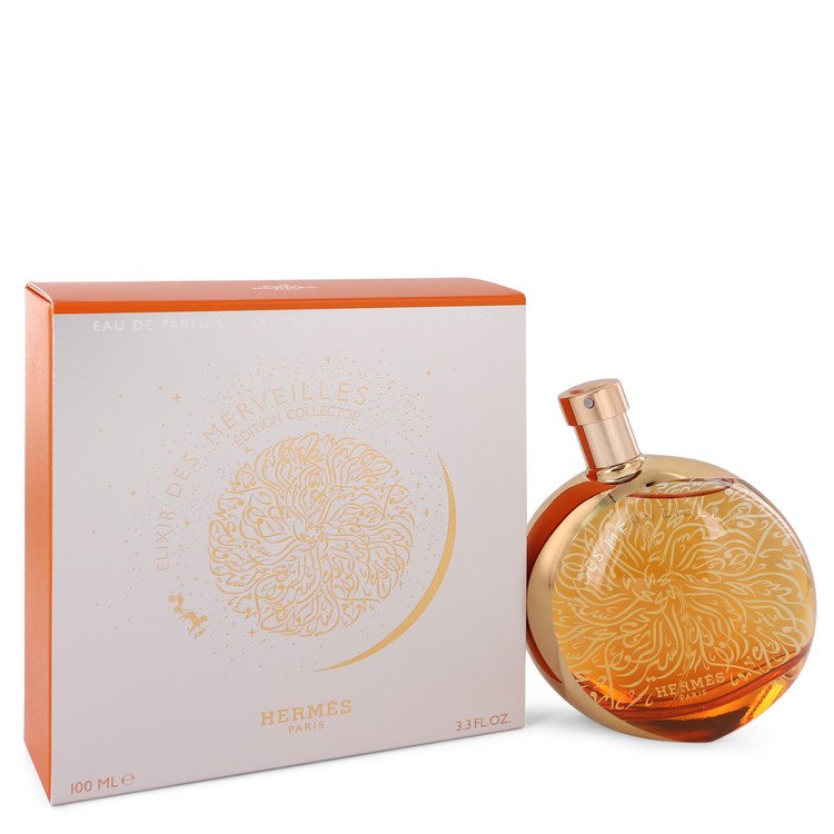 Elixir Des Merveilles Women Eau De Parfum Spray (Collector Edition) 3.3 oz (100 ml) by Hermes