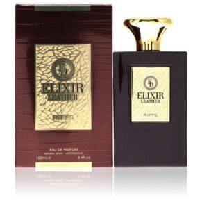 Elixir Leather Men Eau De Parfum Spray 3.4 oz (100 ml) by Riiffs