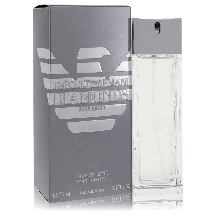 Emporio Armani Diamonds Men Eau De Toilette Spray 2.5 oz (75 ml) by Giorgio Armani